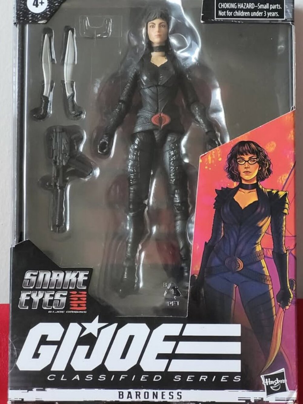 2020 G.I. JOE, BARONESS ACTION FIGURE, MINT IN THE PACKAGE!!!